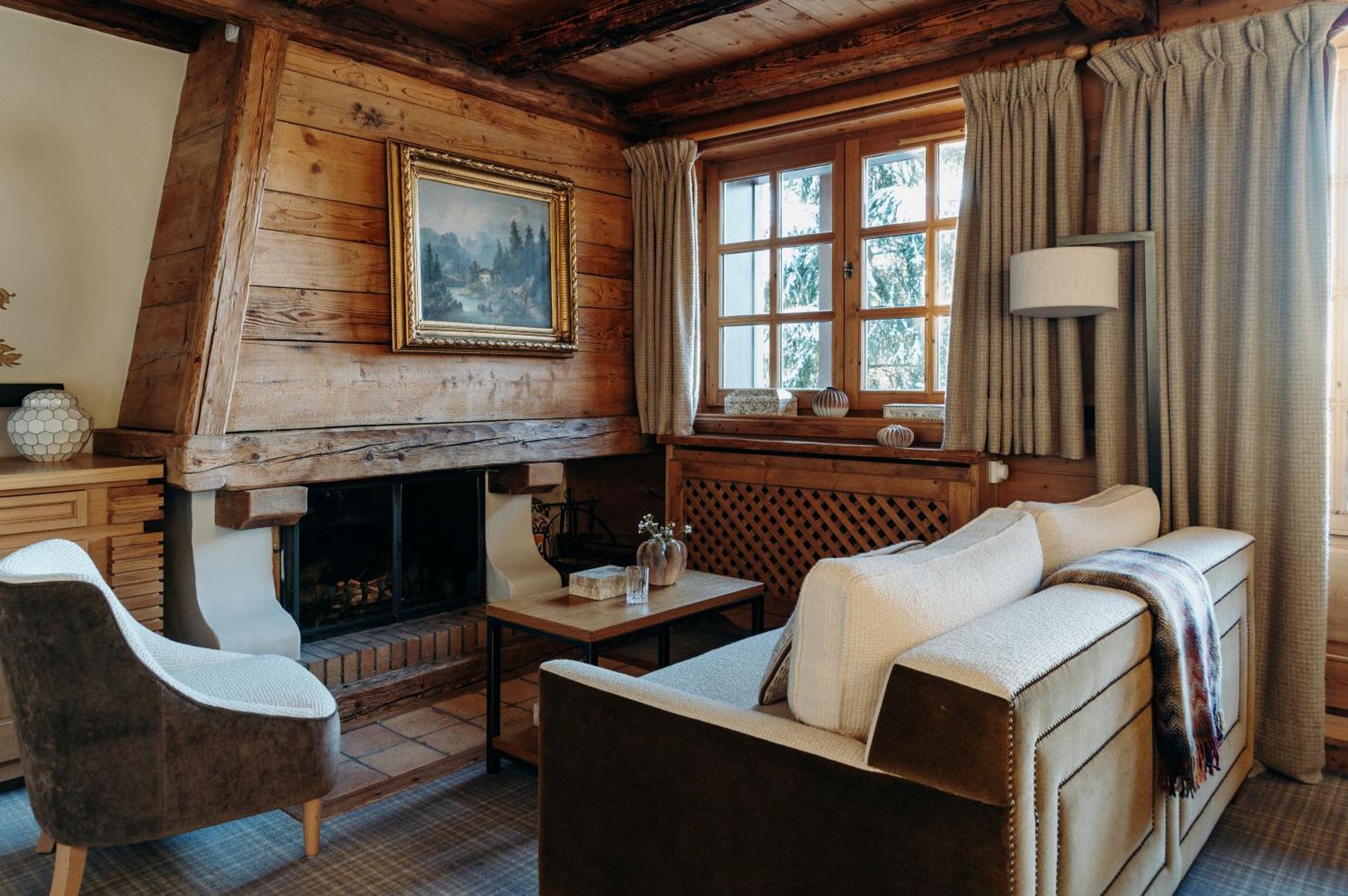Les Chalets Du Mont D'Arbois & Spa, Megeve Bagian luar foto