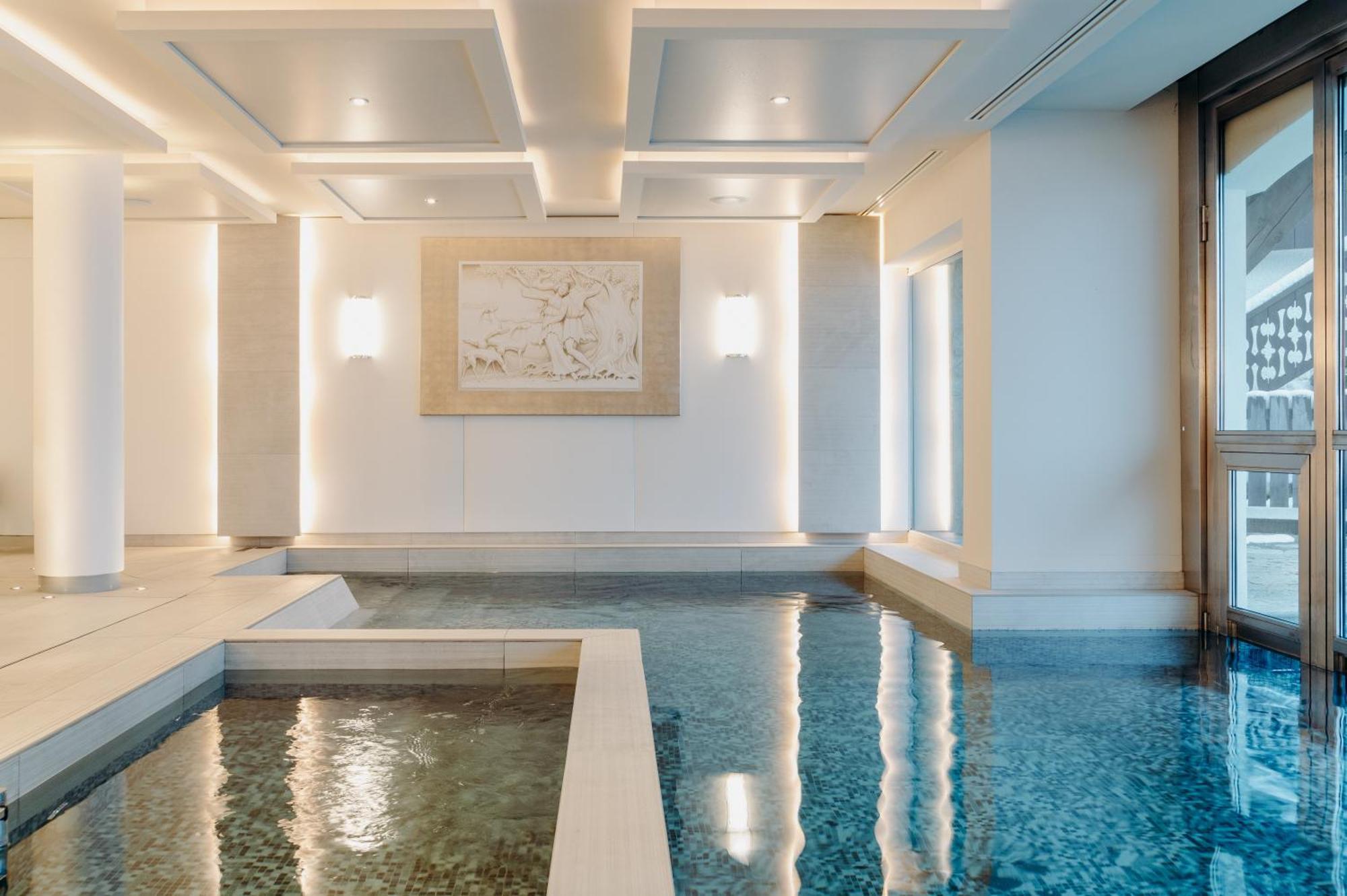 Les Chalets Du Mont D'Arbois & Spa, Megeve Bagian luar foto