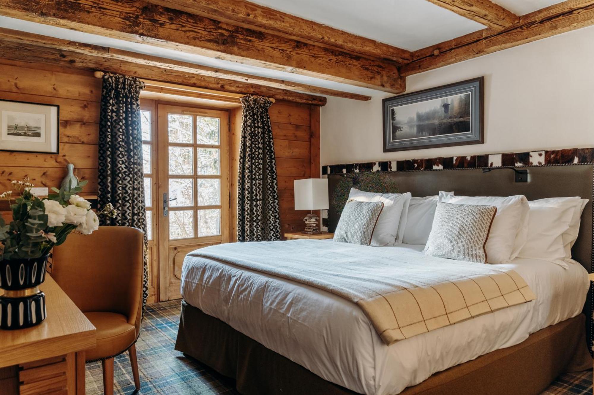 Les Chalets Du Mont D'Arbois & Spa, Megeve Bagian luar foto
