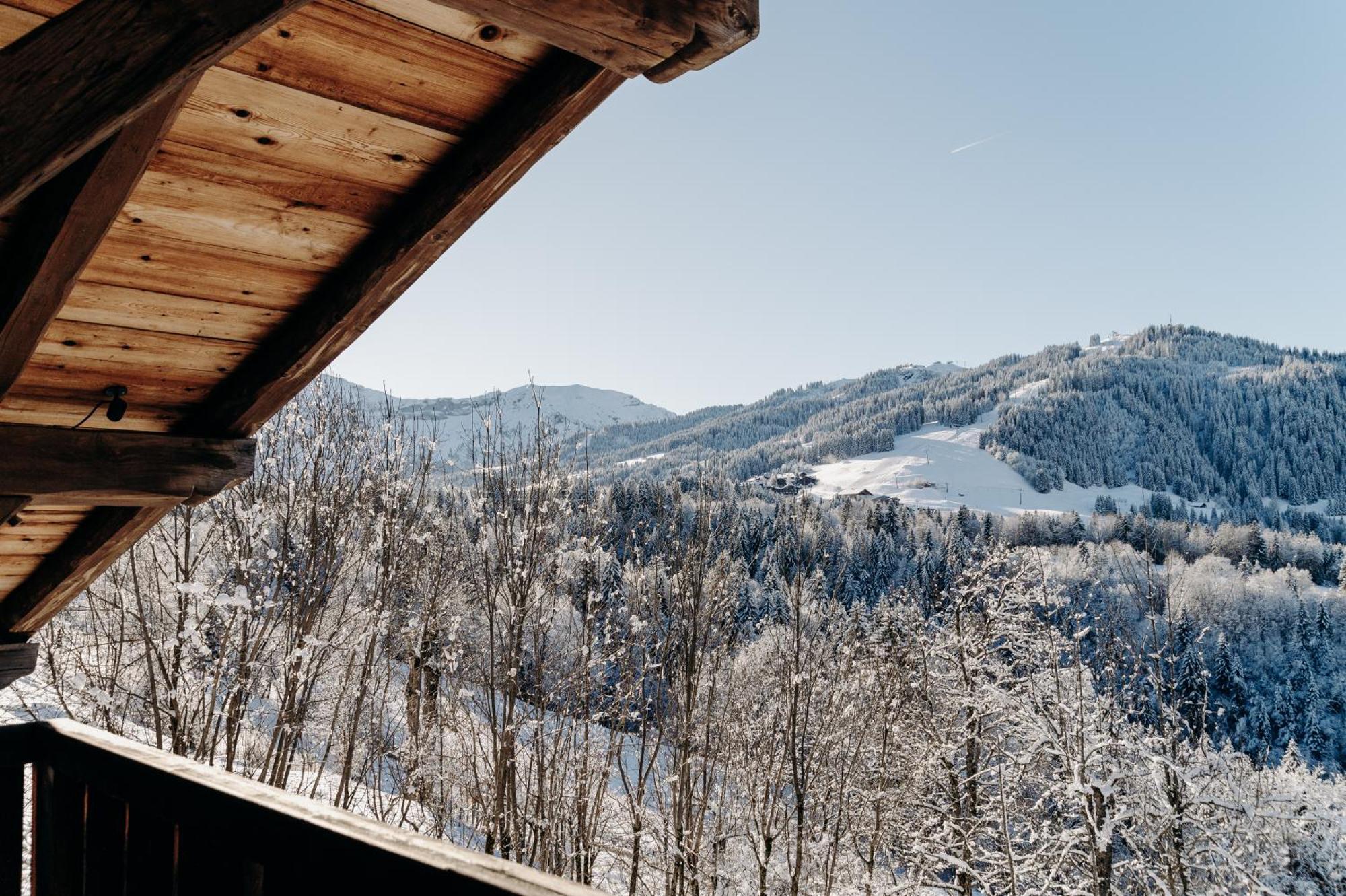 Les Chalets Du Mont D'Arbois & Spa, Megeve Bagian luar foto