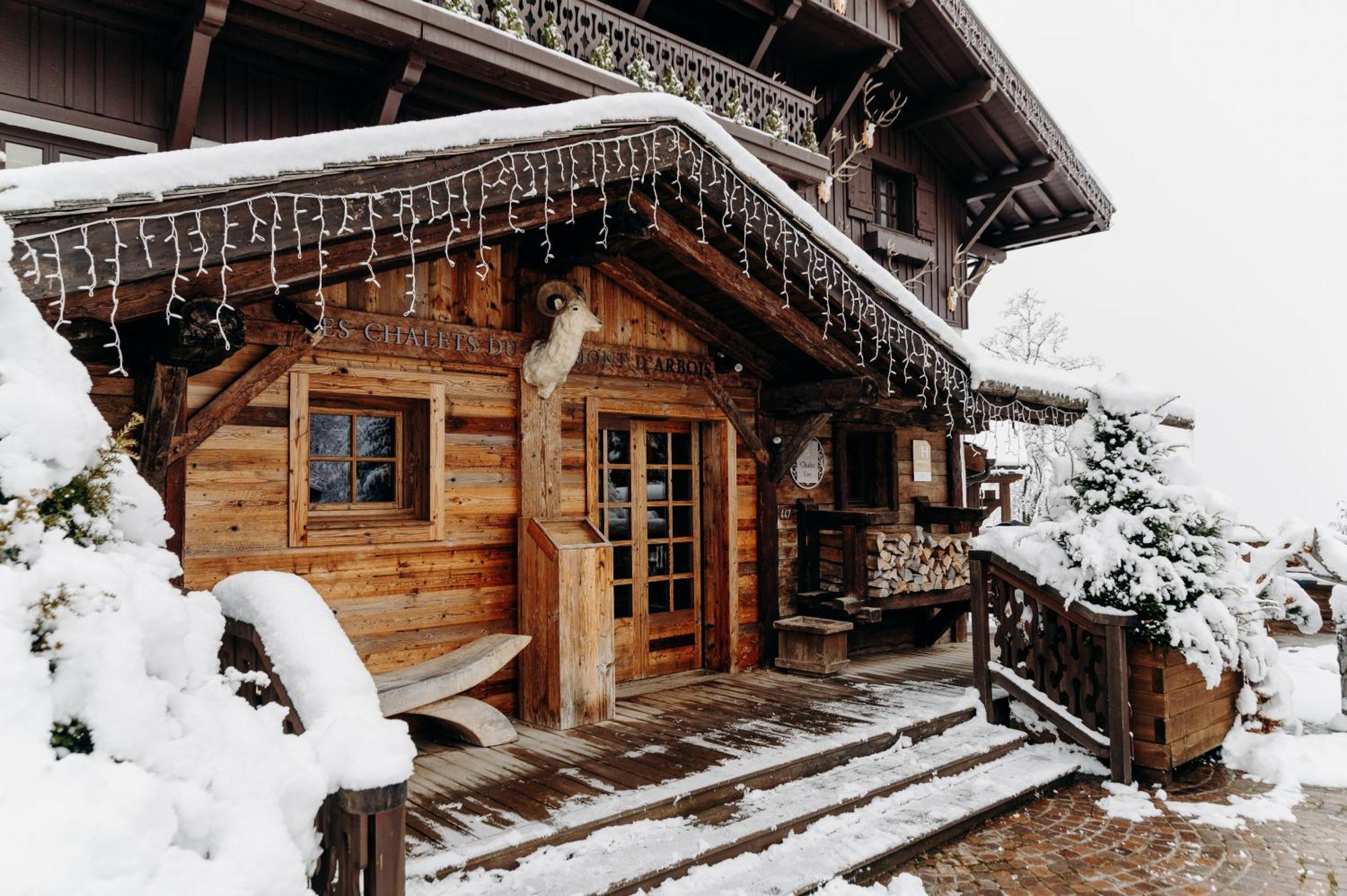 Les Chalets Du Mont D'Arbois & Spa, Megeve Bagian luar foto