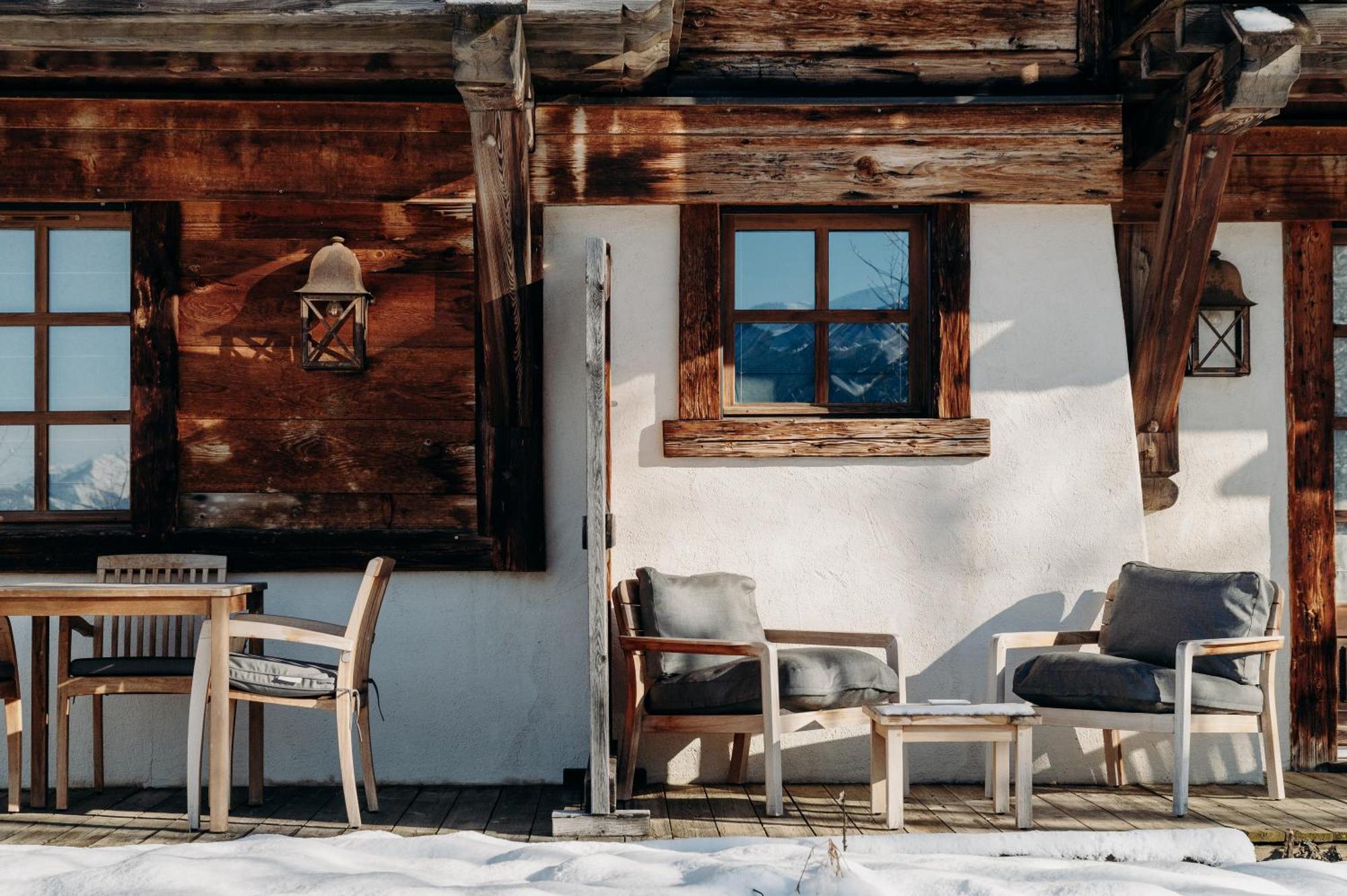 Les Chalets Du Mont D'Arbois & Spa, Megeve Bagian luar foto