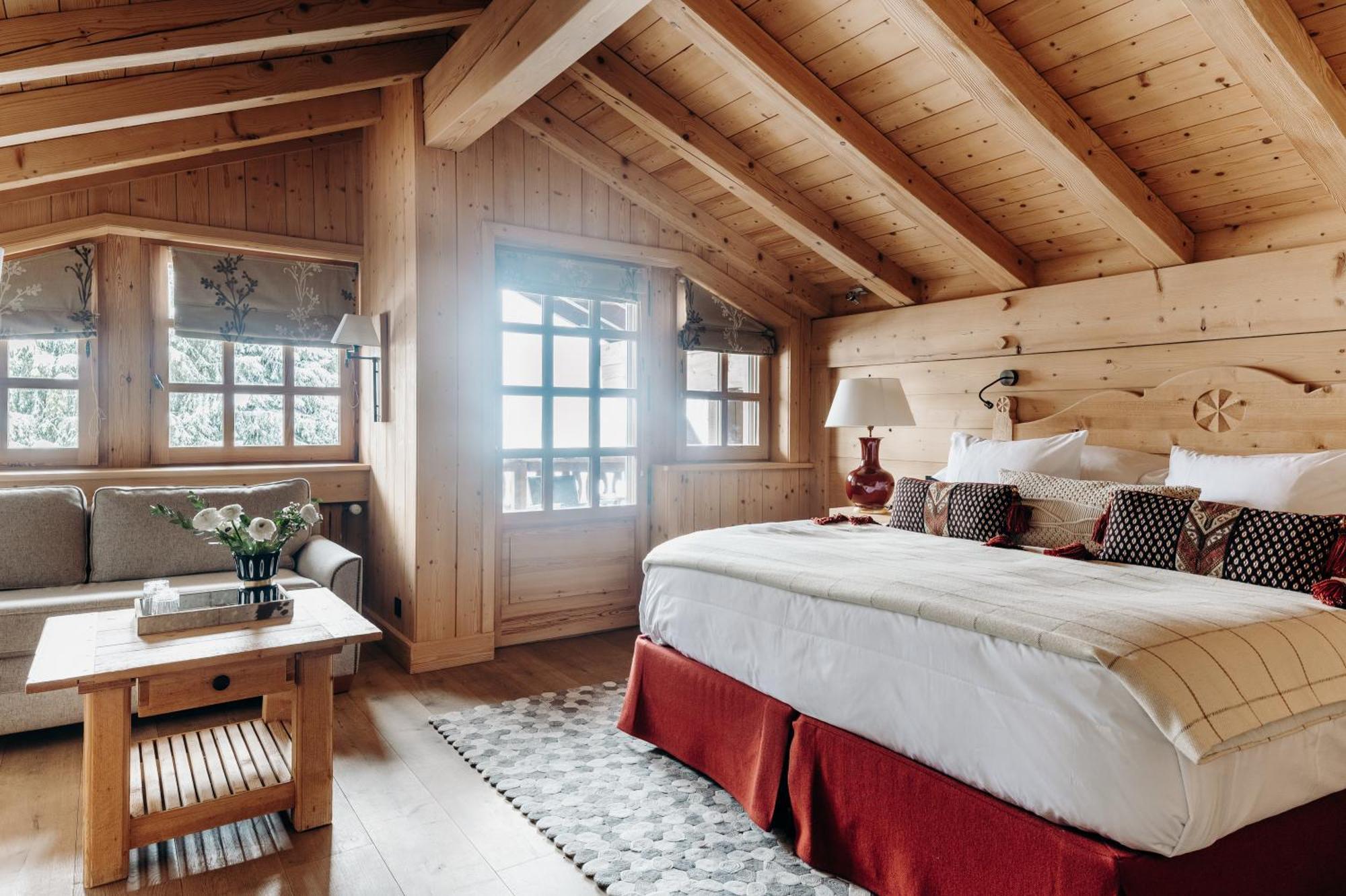 Les Chalets Du Mont D'Arbois & Spa, Megeve Bagian luar foto