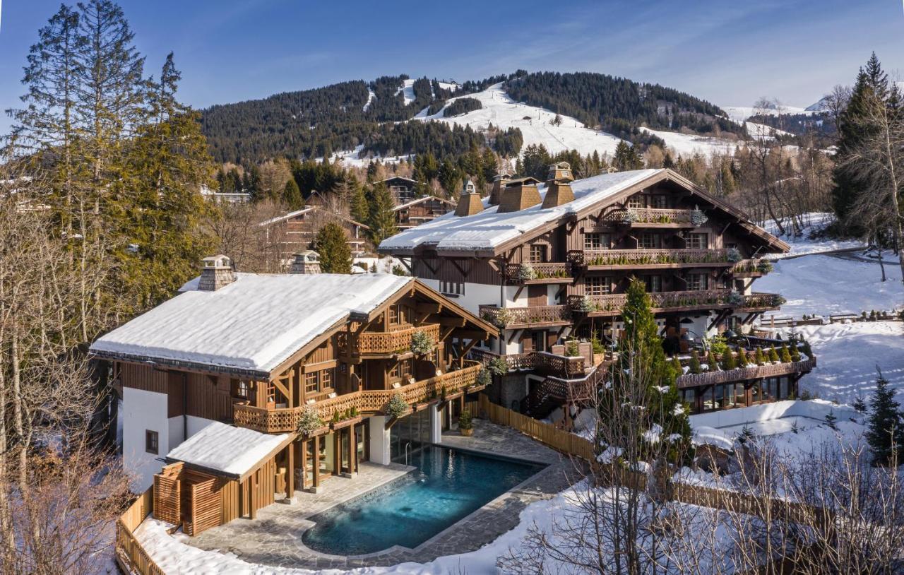 Les Chalets Du Mont D'Arbois & Spa, Megeve Bagian luar foto