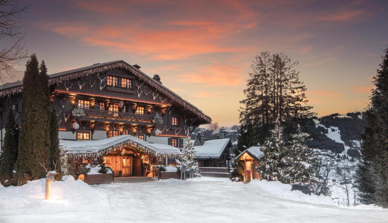 Les Chalets Du Mont D'Arbois & Spa, Megeve Bagian luar foto